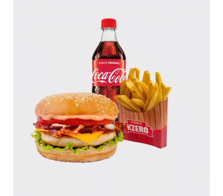COMBO HAMBURGUESA BACON