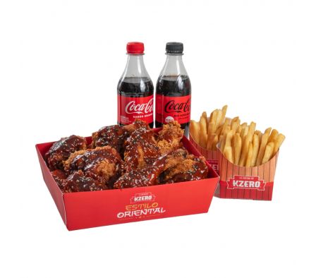 COMBO POLLO FRITO ORIENTAL X 8 CON PAPAS